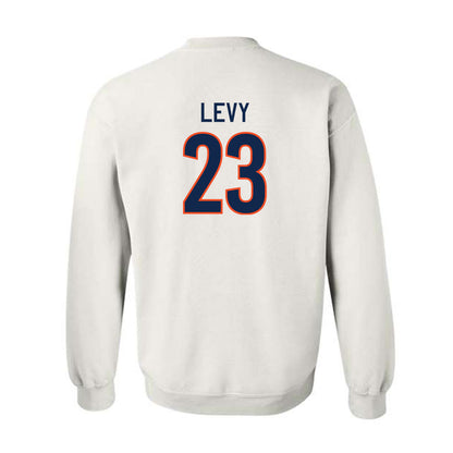 Virginia - NCAA Women's Basketball : Romi Levy - Replica Shersey Crewneck Sweatshirt-1