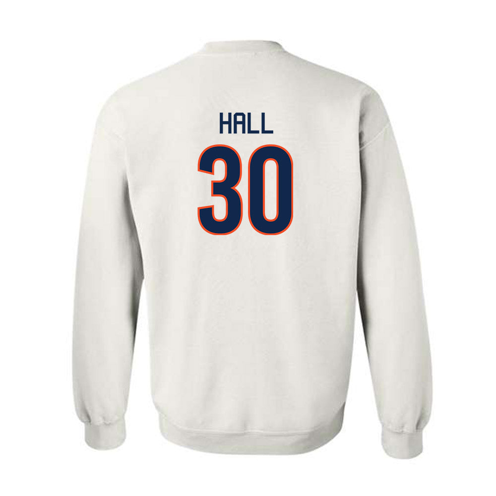 Virginia - NCAA Men's Basketball : Dallin Hall - Replica Shersey Crewneck Sweatshirt-1