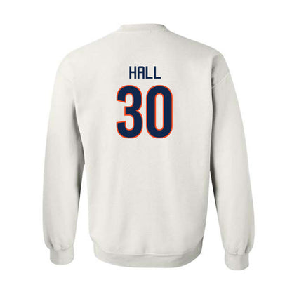 Virginia - NCAA Men's Basketball : Dallin Hall - Replica Shersey Crewneck Sweatshirt-1