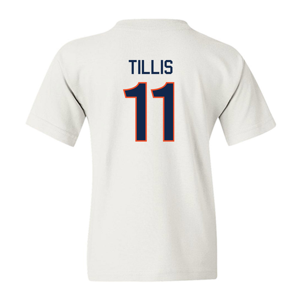Virginia - NCAA Men's Basketball : Devin Tillis - Replica Shersey Youth T-Shirt-1