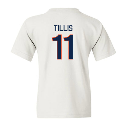 Virginia - NCAA Men's Basketball : Devin Tillis - Replica Shersey Youth T-Shirt-1