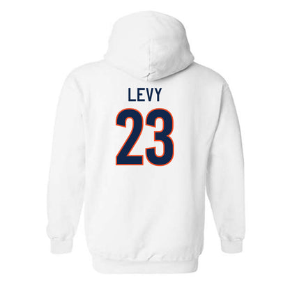 Virginia - NCAA Women's Basketball : Romi Levy - Replica Shersey Hooded Sweatshirt-1