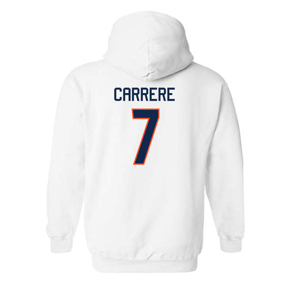 Virginia - NCAA Men's Basketball : Martin Carrere - Replica Shersey Hooded Sweatshirt-1