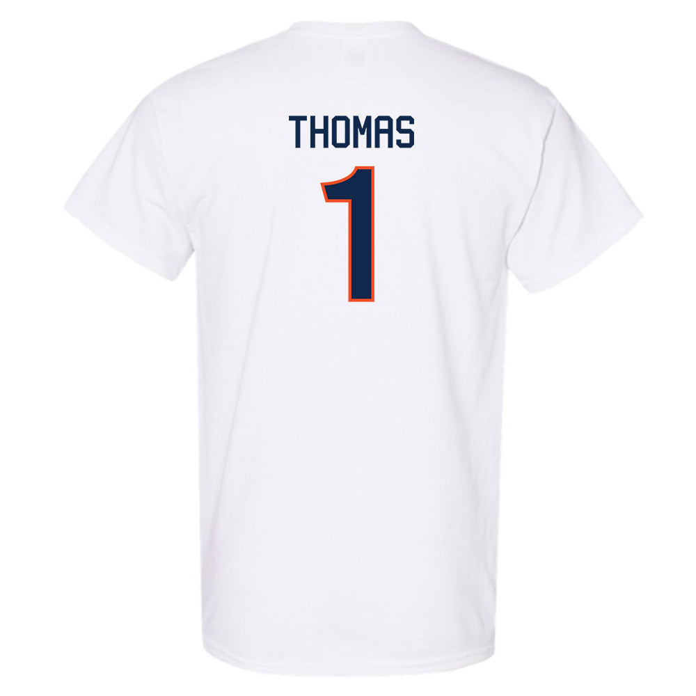Virginia - NCAA Men's Basketball : Malik Thomas - Replica Shersey T-Shirt-1