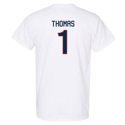 Virginia - NCAA Men's Basketball : Malik Thomas - Replica Shersey T-Shirt-1