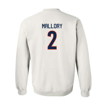 Virginia - NCAA Men's Basketball : Chance Mallory - Replica Shersey Crewneck Sweatshirt-1