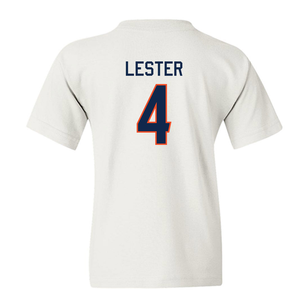 Virginia - NCAA Women's Basketball : Eris Lester - Replica Shersey Youth T-Shirt-1