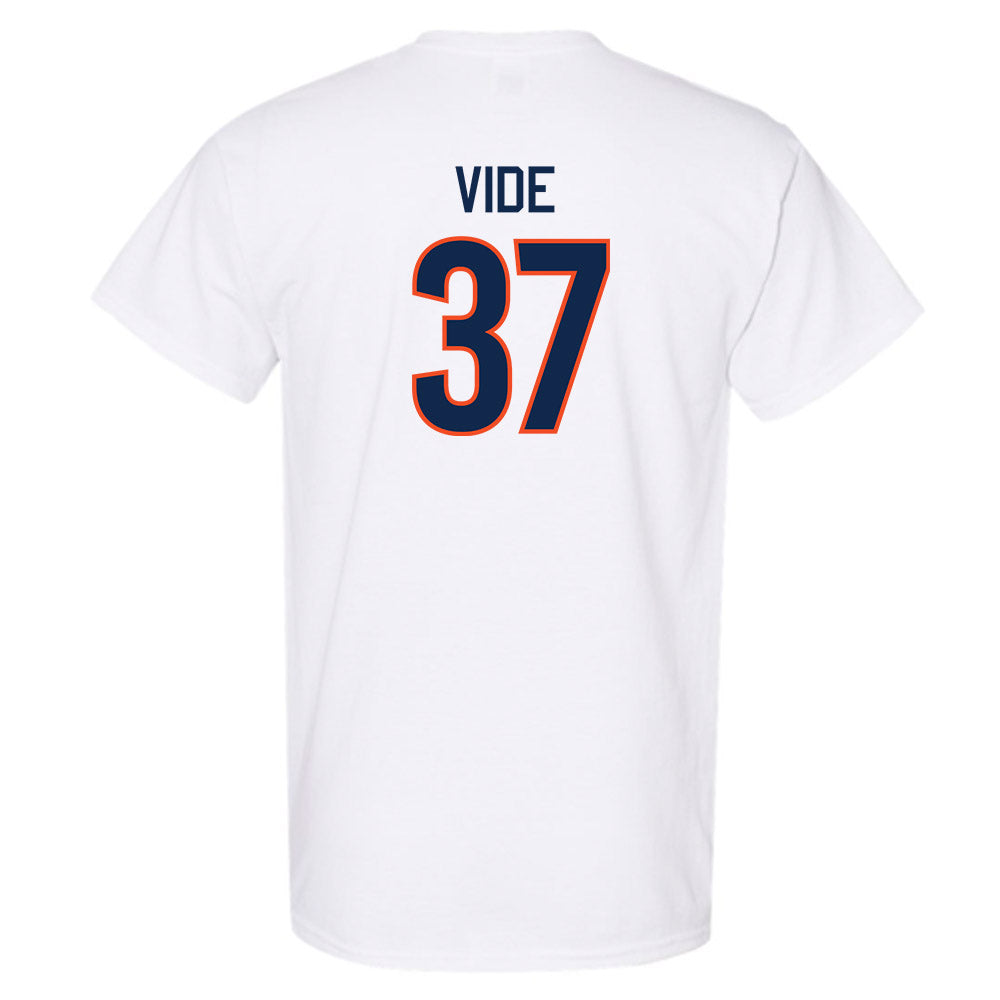 Virginia - NCAA Men's Basketball : Jan Vide - Replica Shersey T-Shirt-1