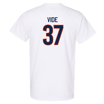 Virginia - NCAA Men's Basketball : Jan Vide - Replica Shersey T-Shirt-1