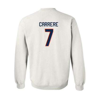 Virginia - NCAA Men's Basketball : Martin Carrere - Replica Shersey Crewneck Sweatshirt-1