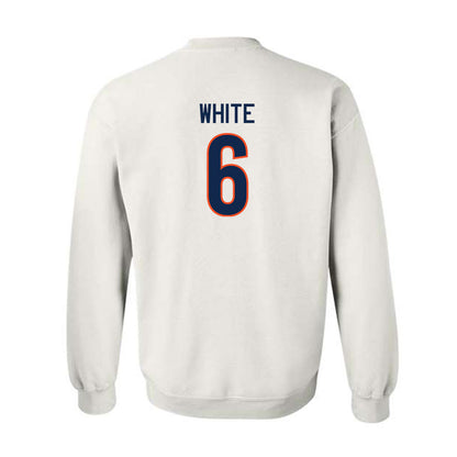 Virginia - NCAA Men's Basketball : Jacari White - Replica Shersey Crewneck Sweatshirt-1