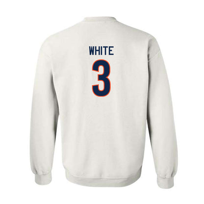 Virginia - NCAA Women's Basketball : Gabrielle White - Replica Shersey Crewneck Sweatshirt-1