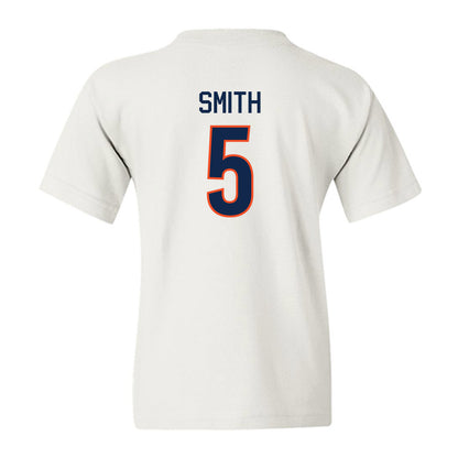 Virginia - NCAA Women's Basketball : Sa'Myah Smith - Replica Shersey Youth T-Shirt-1