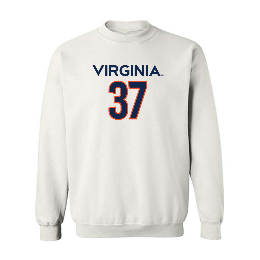 Virginia - NCAA Men's Basketball : Jan Vide - Replica Shersey Crewneck Sweatshirt-0