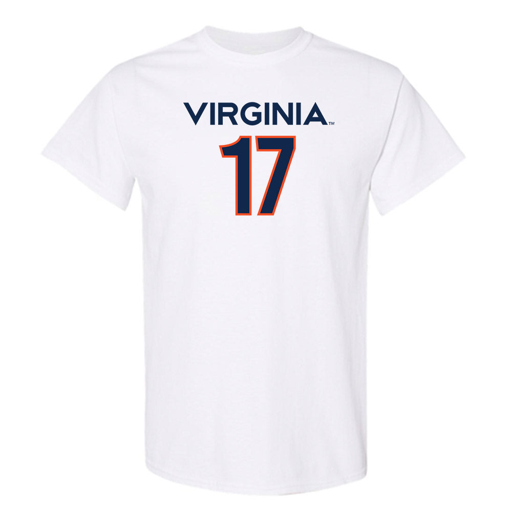 Virginia - NCAA Men's Basketball : Johann Grunloh - Replica Shersey T-Shirt-0