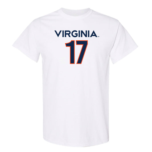 Virginia - NCAA Men's Basketball : Johann Grunloh - Replica Shersey T-Shirt-0