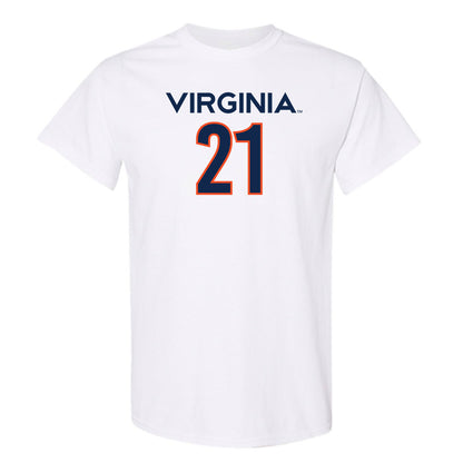 Virginia - NCAA Men's Basketball : Silas Barksdale - Replica Shersey T-Shirt-0