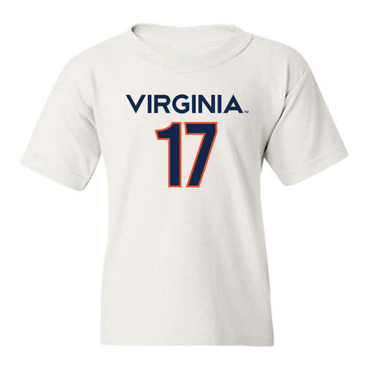 Virginia - NCAA Men's Basketball : Johann Grunloh - Replica Shersey Youth T-Shirt-0