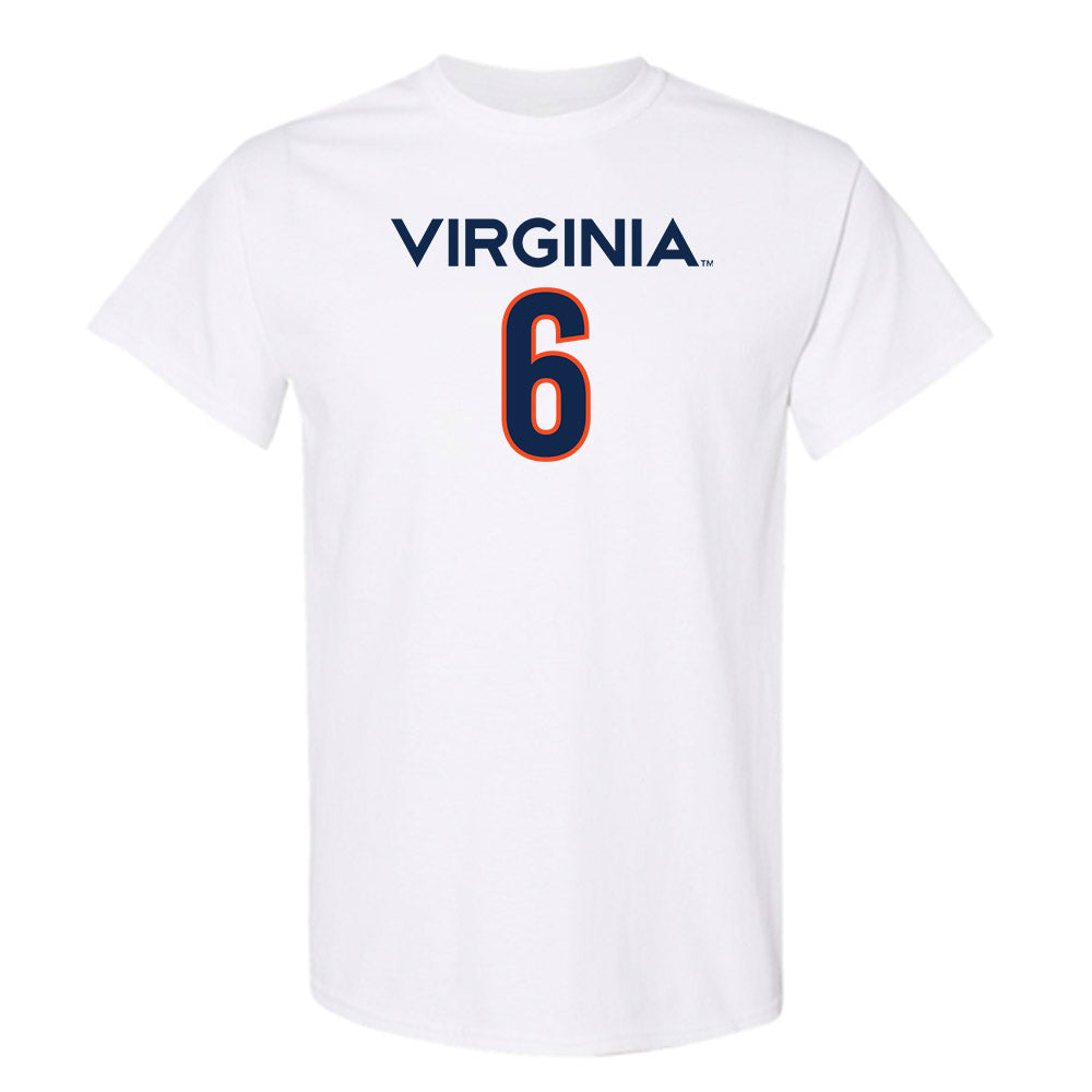 Virginia - NCAA Men's Basketball : Jacari White - Replica Shersey T-Shirt-0