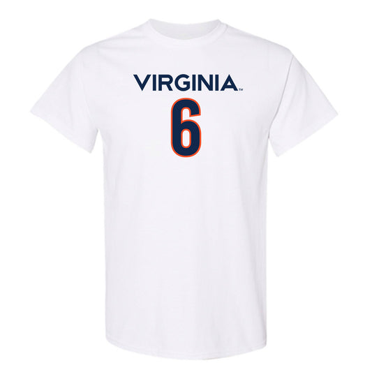 Virginia - NCAA Men's Basketball : Jacari White - Replica Shersey T-Shirt-0