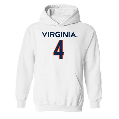 Virginia - NCAA Men's Basketball : Jurian Dixon - Replica Shersey Hooded Sweatshirt-0