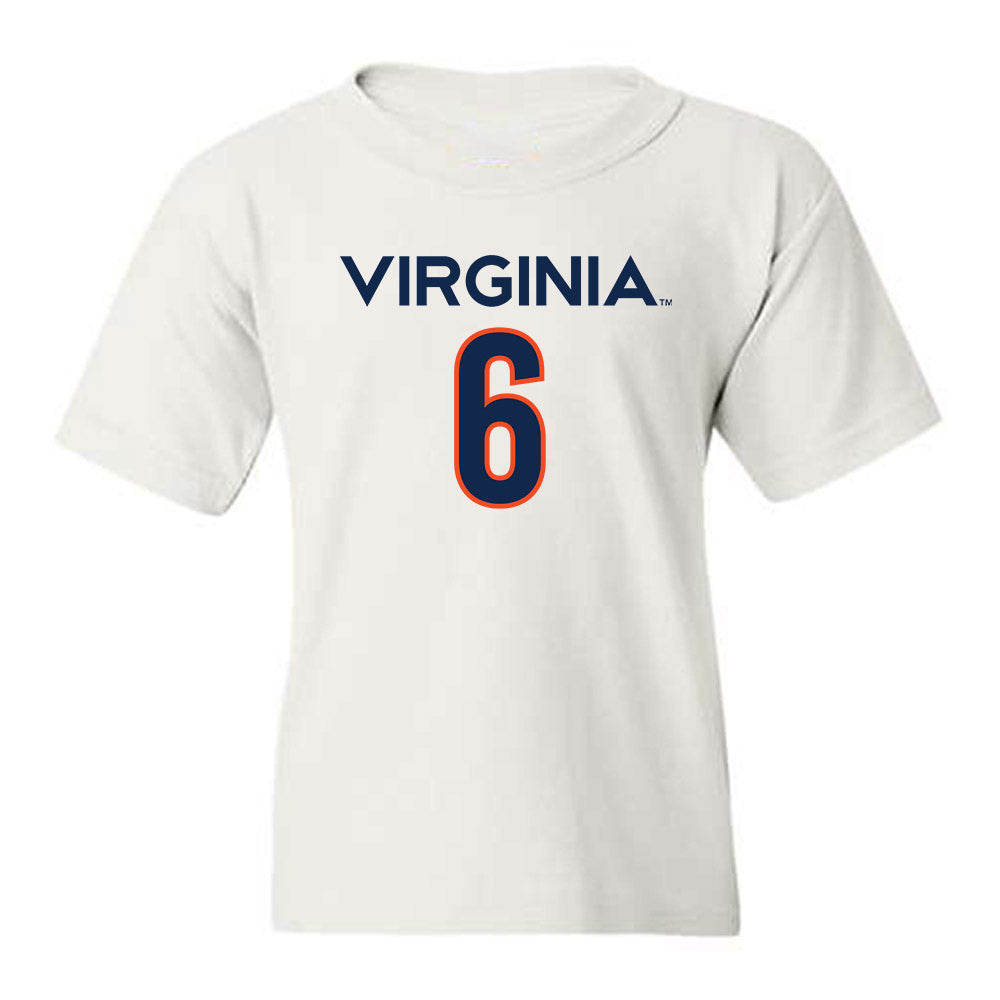 Virginia - NCAA Men's Basketball : Jacari White - Replica Shersey Youth T-Shirt-0