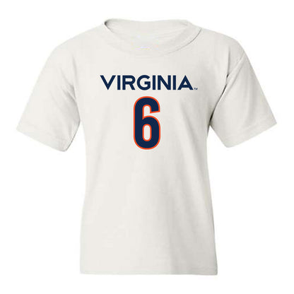 Virginia - NCAA Men's Basketball : Jacari White - Replica Shersey Youth T-Shirt-0