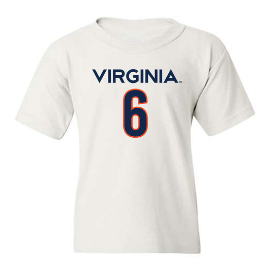 Virginia - NCAA Men's Basketball : Jacari White - Replica Shersey Youth T-Shirt-0