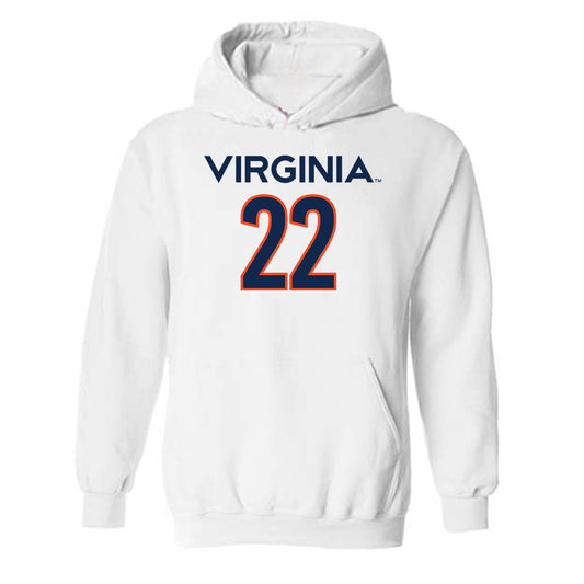 Virginia - NCAA Men's Basketball : Owen Odom - Replica Shersey Hooded Sweatshirt-0