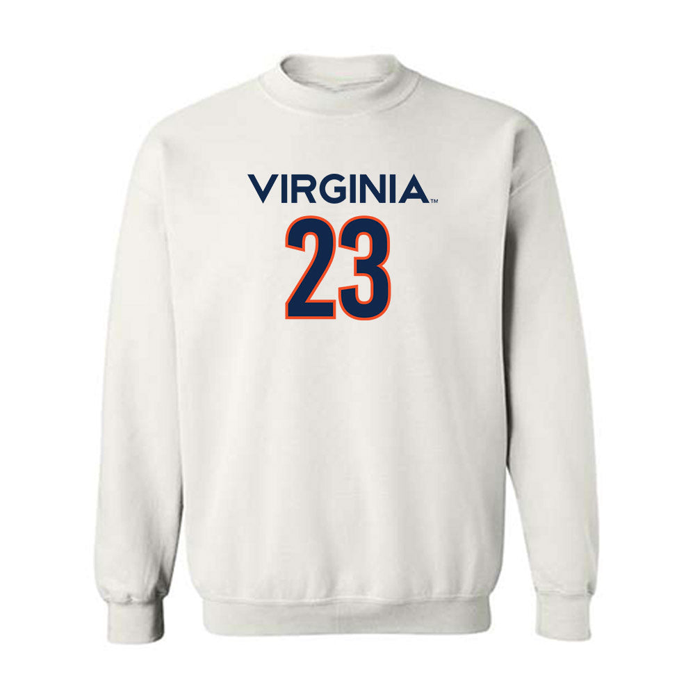 Virginia - NCAA Women's Basketball : Romi Levy - Replica Shersey Crewneck Sweatshirt-0