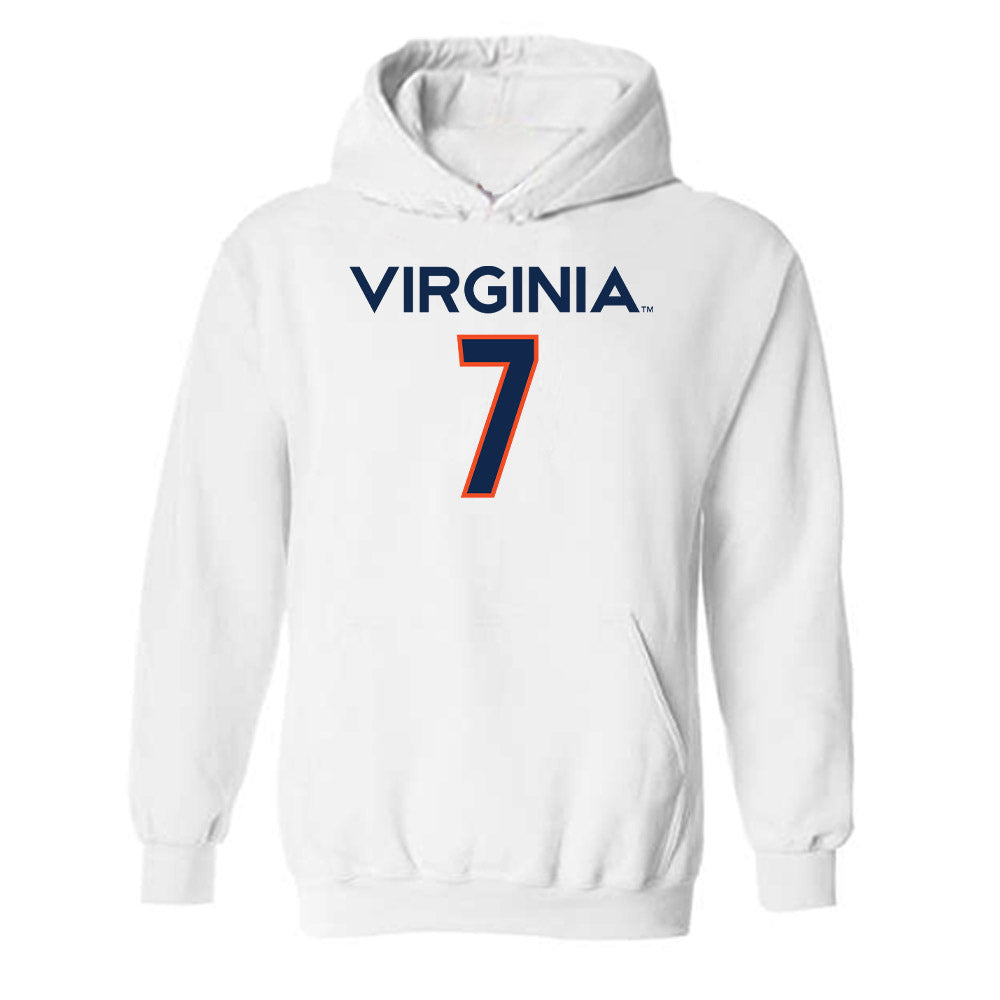 Virginia - NCAA Men's Basketball : Martin Carrere - Replica Shersey Hooded Sweatshirt-0