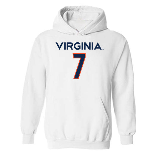 Virginia - NCAA Men's Basketball : Martin Carrere - Replica Shersey Hooded Sweatshirt-0