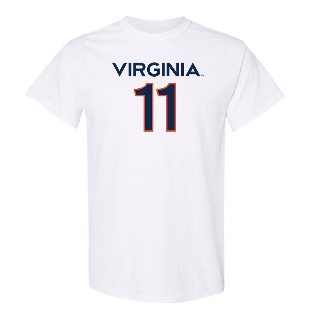 Virginia - NCAA Men's Basketball : Devin Tillis - Replica Shersey T-Shirt-0