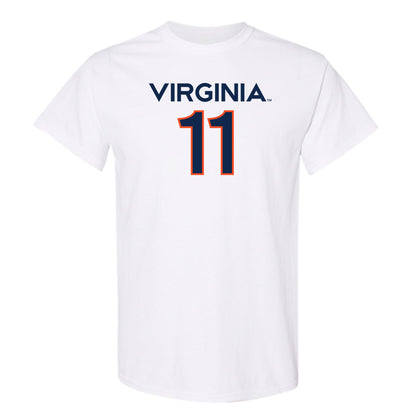 Virginia - NCAA Men's Basketball : Devin Tillis - Replica Shersey T-Shirt-0