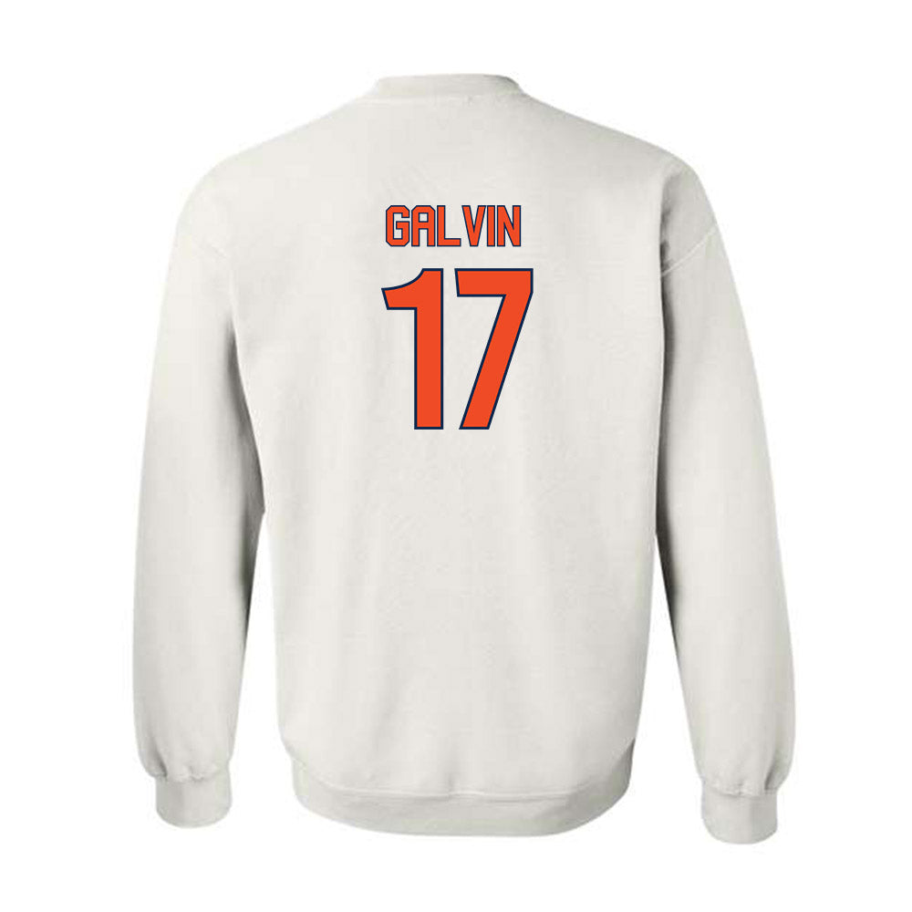 Virginia - NCAA Women's Soccer : Tatum Galvin - Replica Shersey Crewneck Sweatshirt-1