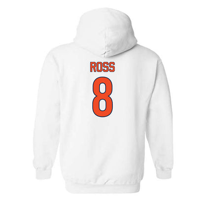 Virginia - NCAA Women's Soccer : Allie Ross - Replica Shersey Hooded Sweatshirt-1