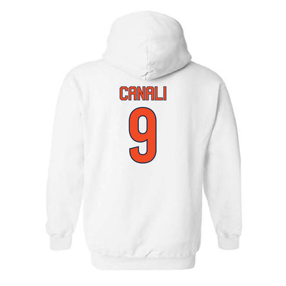 Virginia - NCAA Women's Soccer : Giovana Canali - Replica Shersey Hooded Sweatshirt-1