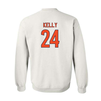 Virginia - NCAA Women's Soccer : Kathryn Kelly - Replica Shersey Crewneck Sweatshirt-1