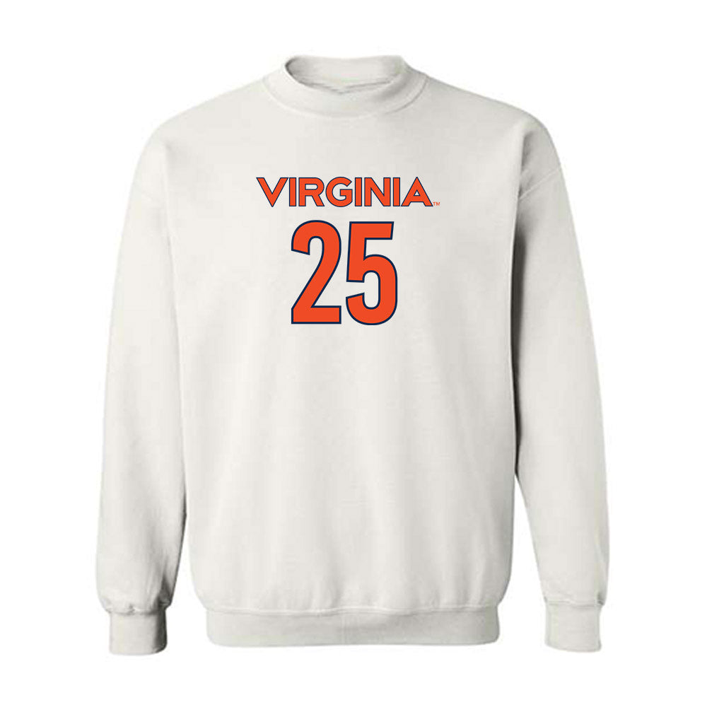 Virginia - NCAA Women's Soccer : Annamarie Williams - Replica Shersey Crewneck Sweatshirt-0