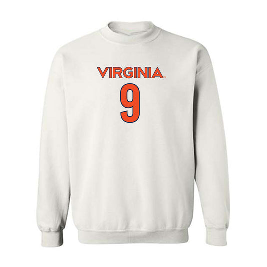 Virginia - NCAA Women's Soccer : Giovana Canali - Replica Shersey Crewneck Sweatshirt-0