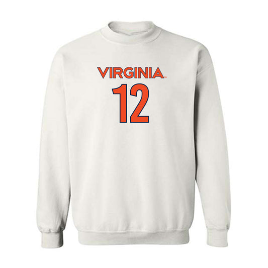 Virginia - NCAA Women's Soccer : Aniyah Collier - Replica Shersey Crewneck Sweatshirt-0