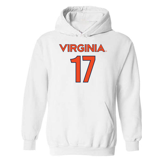 Virginia - NCAA Women's Soccer : Tatum Galvin - Replica Shersey Hooded Sweatshirt-0