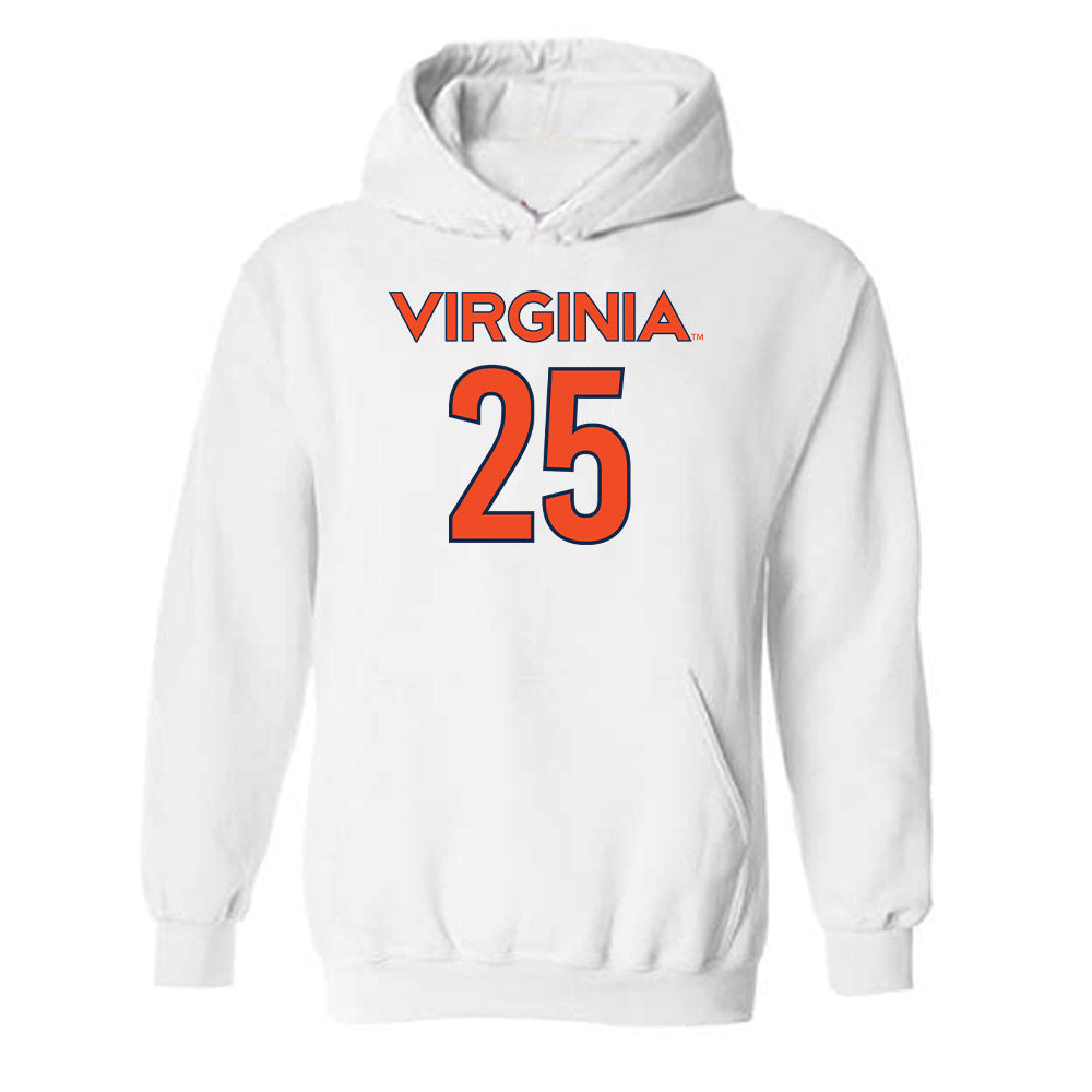 Virginia - NCAA Women's Soccer : Annamarie Williams - Replica Shersey Hooded Sweatshirt-0