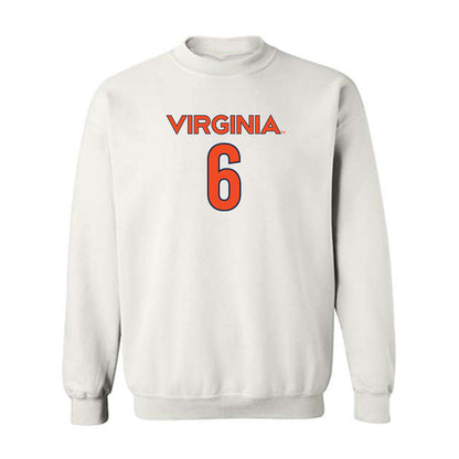 Virginia - NCAA Women's Soccer : addison halpern - Replica Shersey Crewneck Sweatshirt-0