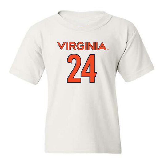 Virginia - NCAA Women's Soccer : Kathryn Kelly - Replica Shersey Youth T-Shirt-0