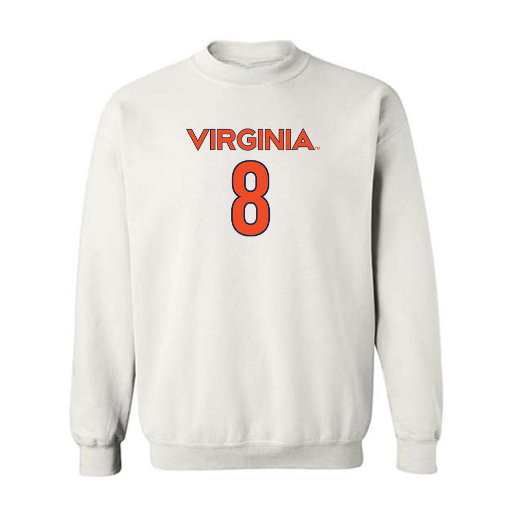 Virginia - NCAA Women's Soccer : Allie Ross - Replica Shersey Crewneck Sweatshirt-0