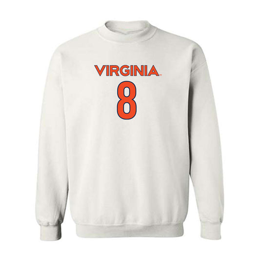 Virginia - NCAA Women's Soccer : Allie Ross - Replica Shersey Crewneck Sweatshirt-0