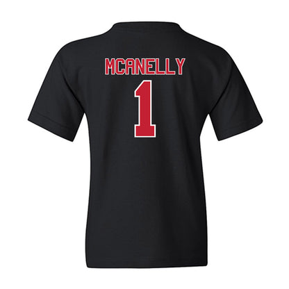 Utah - NCAA Baseball : Colter McAnelly - Replica Shersey Youth T-Shirt-1