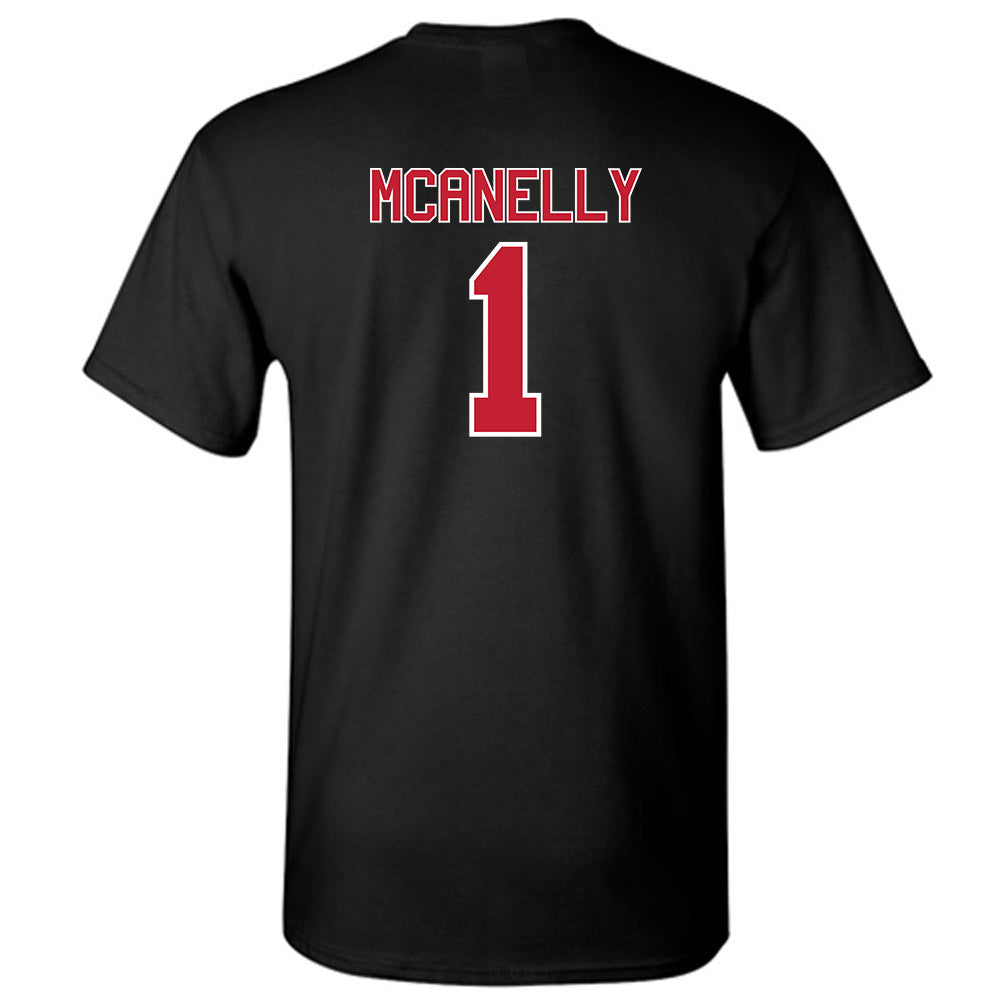 Utah - NCAA Baseball : Colter McAnelly - Replica Shersey T-Shirt-1