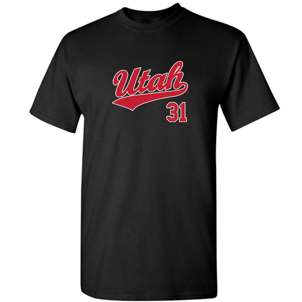 Utah - NCAA Baseball : Ashton Graff-Rowe - Replica Shersey T-Shirt-0